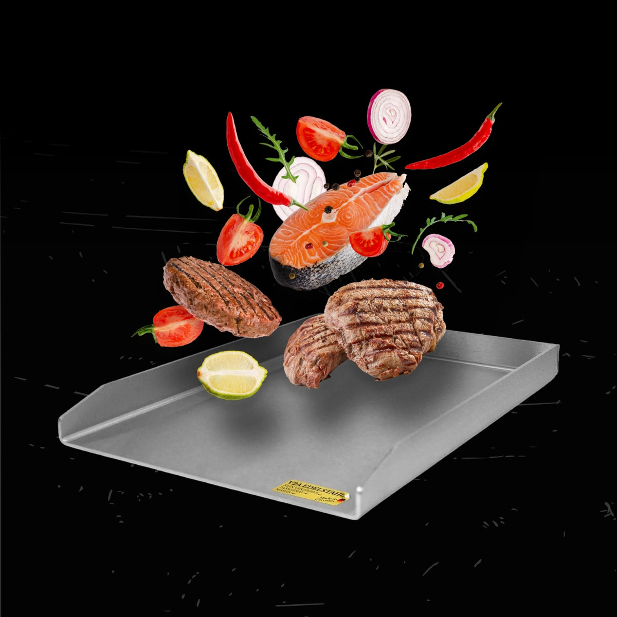 Babossa Plancha für Rösle Blazeflame | 33 x47,6 cm