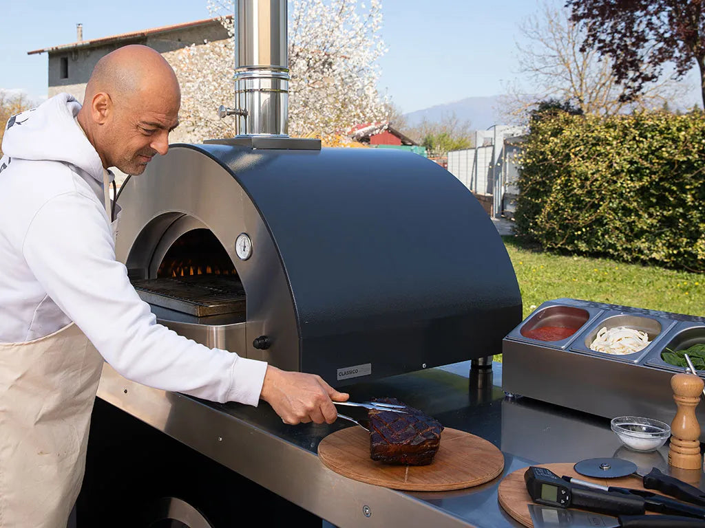Alfa Forni Low & Slow Kit, 3Pizze Moderno