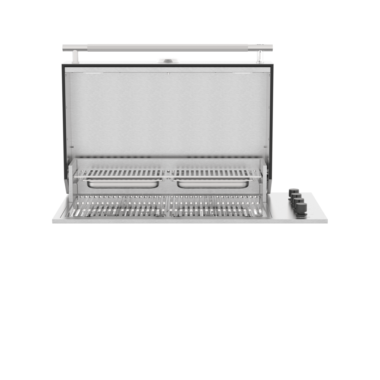 Brabura Box-Q-Einbaugrill 4-Brenner Edelstahl