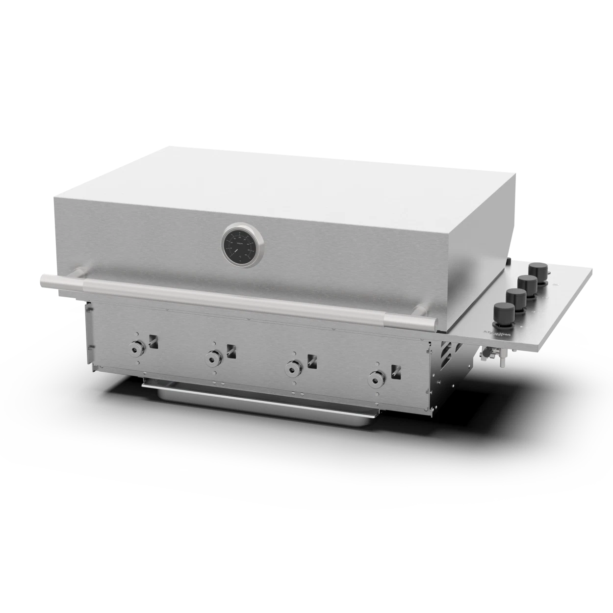 Brabura Box-Q-Einbaugrill 4-Brenner Edelstahl