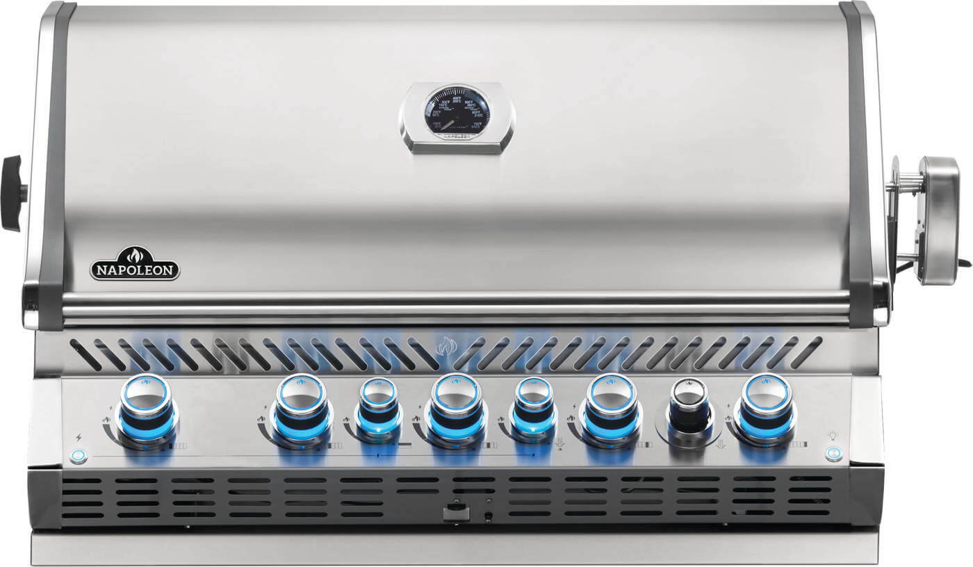 Napoleon Einbaugrill BIPRO665RBPSS-3 Frontansicht