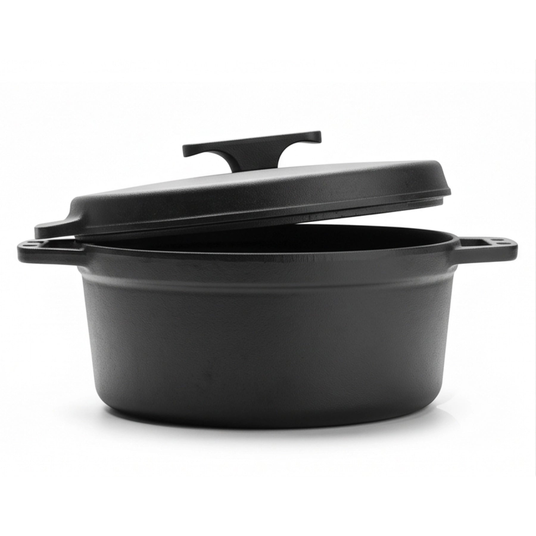 Babossa 4.5er innovativer Gusseiserner Topf | SET Deckelheber & Kreuz | Dutch Oven | Made in Germany