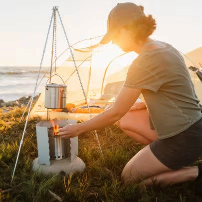 Solo Stove Aluminium-Windschutz