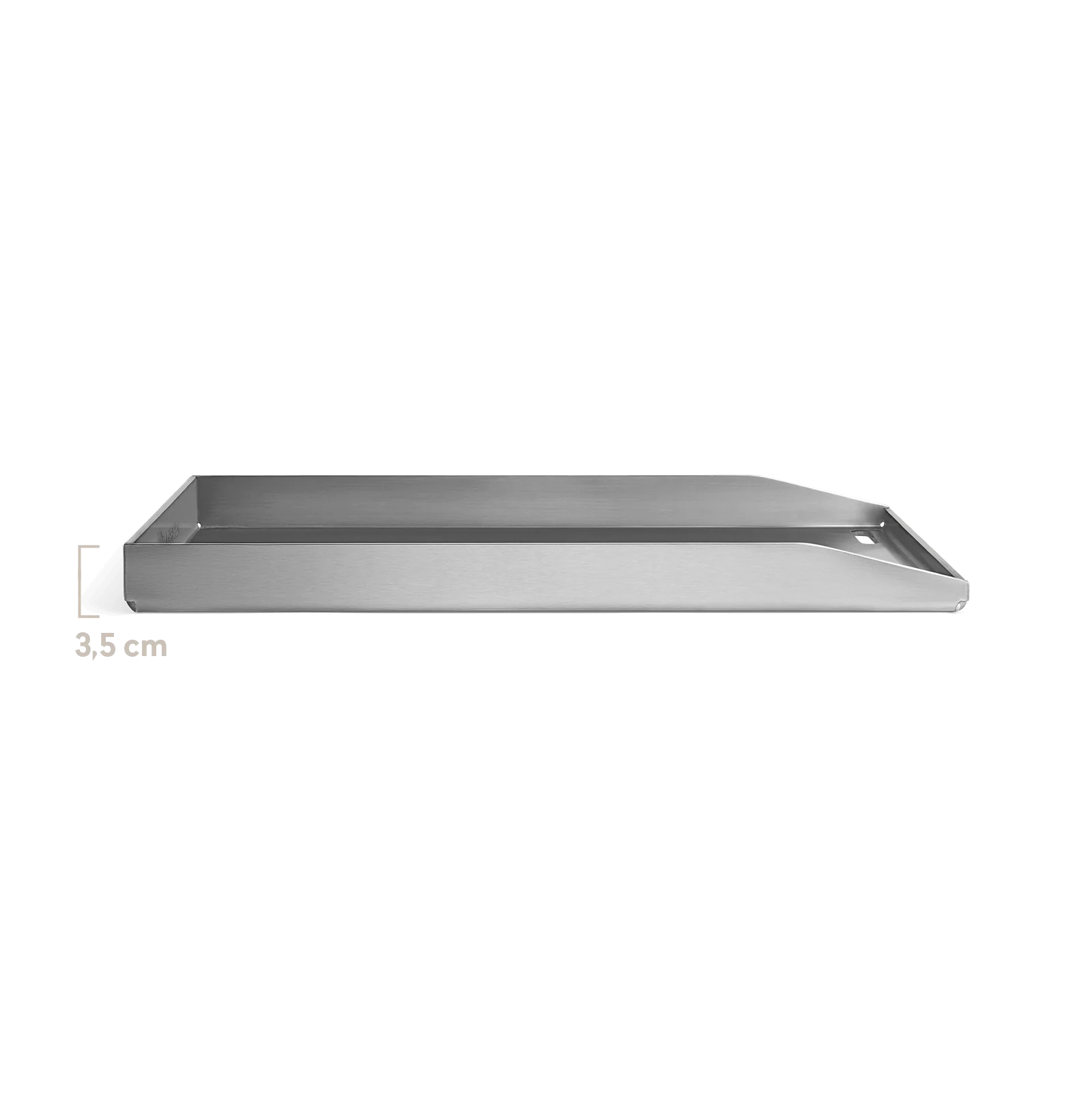 Burnhard Plancha Set mit 2tlg. Grillspachtel und Grillschaber Fred 41,5 x 23,5 cm
