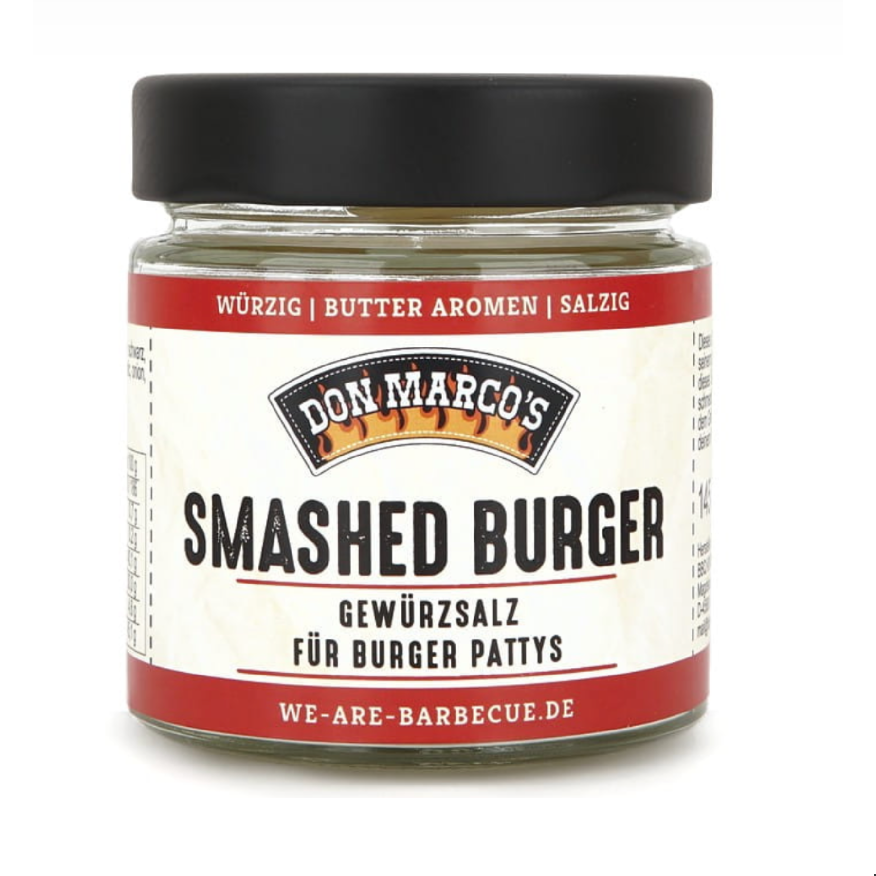 Don Marco's Smashed Burger Extra Taste Gewürz, 145g Glas