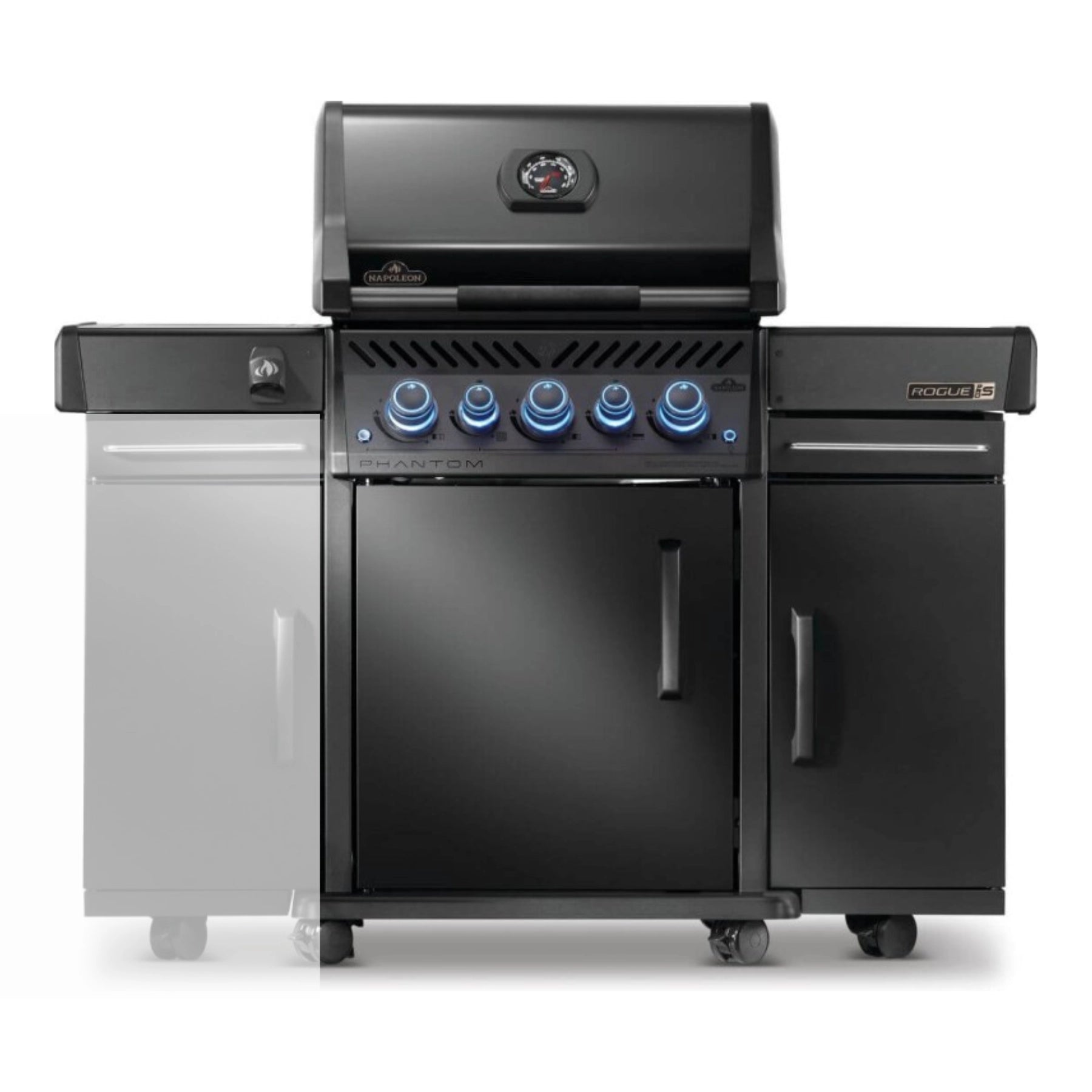Napoleon Phantom RoguePRO-S425 mit einem Seitenschrank