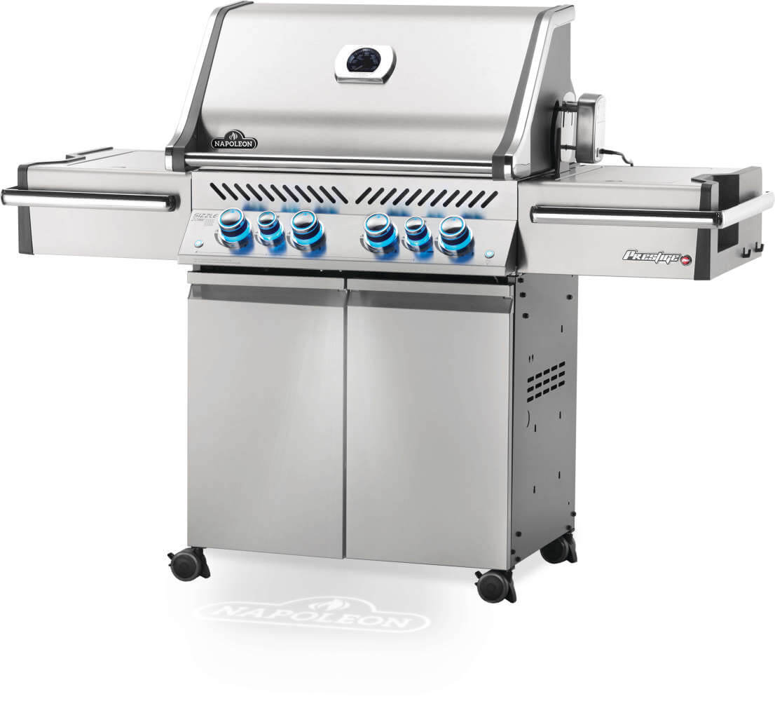 Napoleon Prestige PRO 500, Erdgas ohne Drehspieß