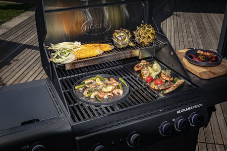 Rösle AllFlame Hero 4 Brenner Gasgrill – 50mbar