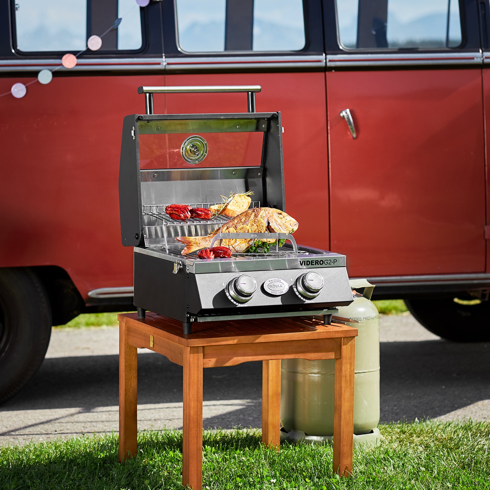 Rösle BBQ-Portable VIDERO G2-P 30mbar