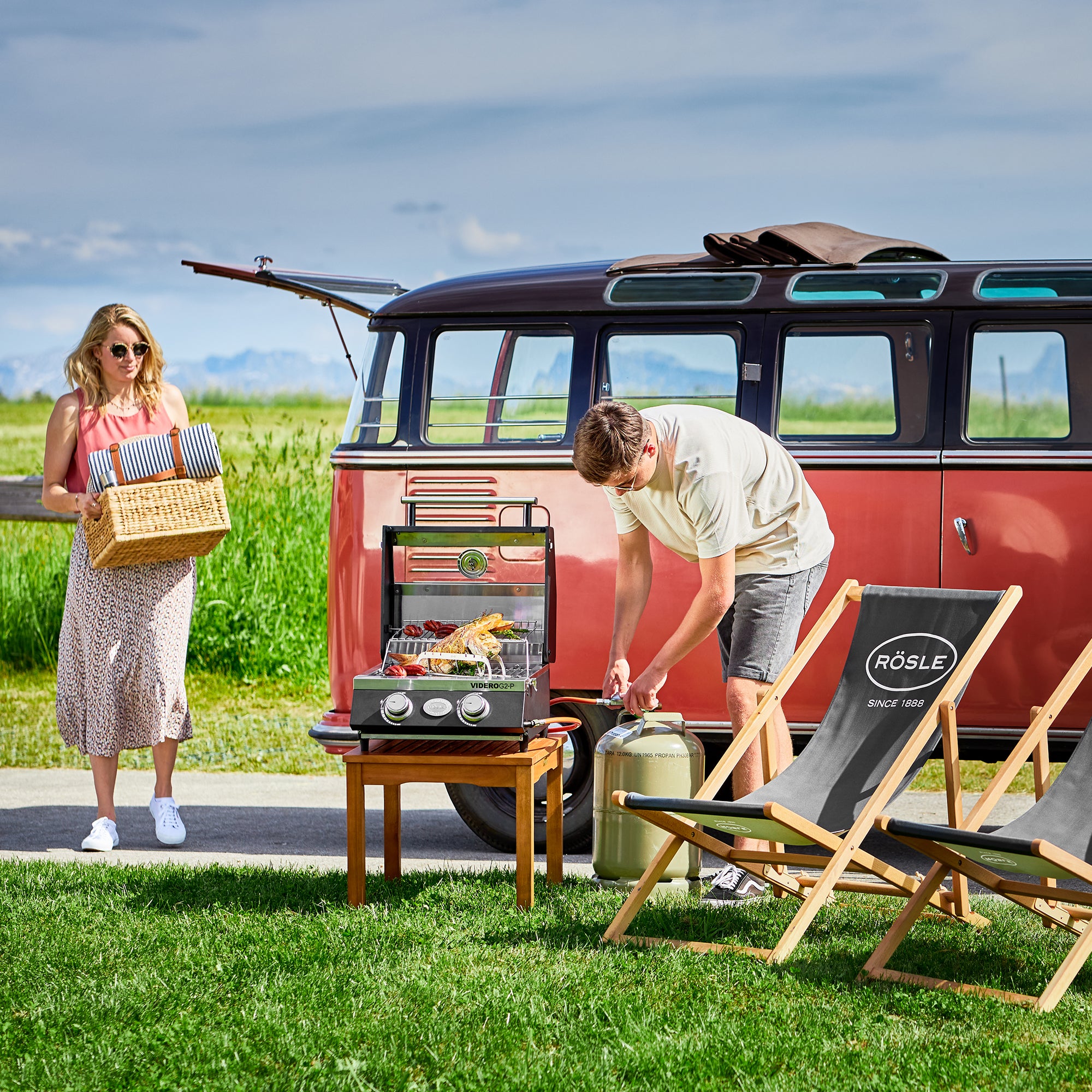 Rösle BBQ-Portable VIDERO G2-P 50 mbar