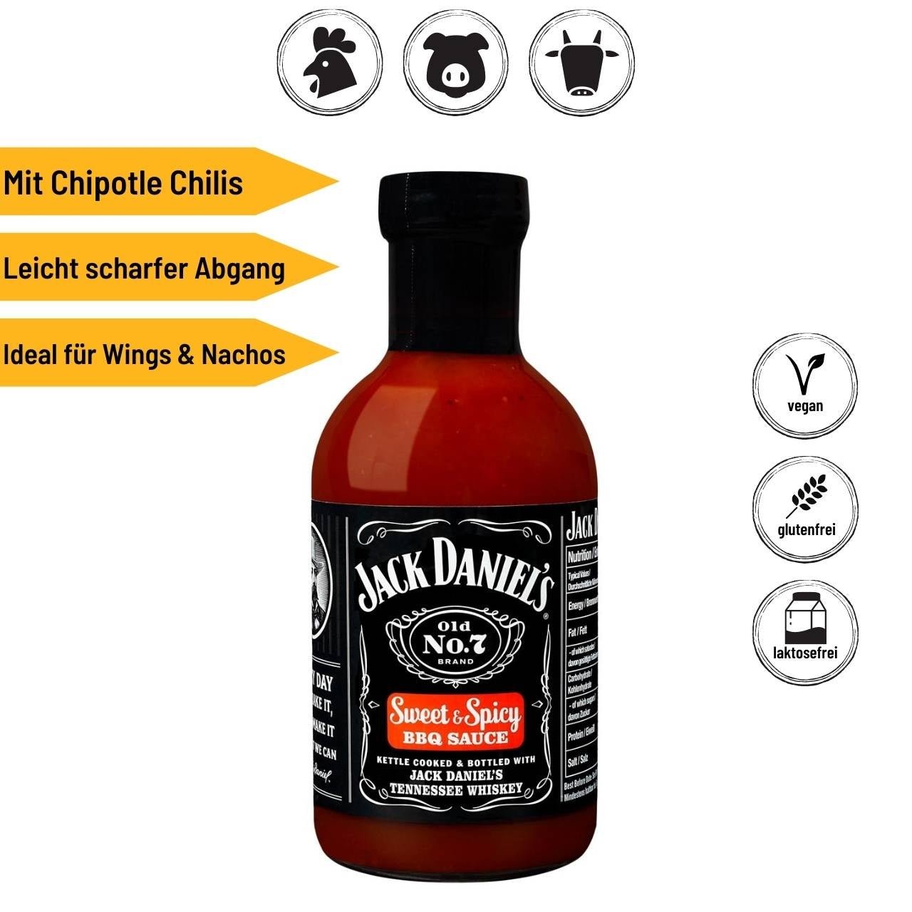 Jack Daniel's Saucen Set