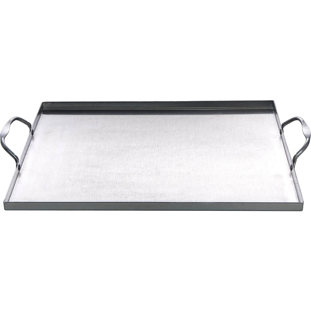 Produktbild 3 ALL’GRILL Grillwanne mit 2 Griffen, Edelstahl 31x27x1cm