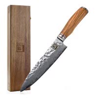 Produktbild Zayiko Damast Chefmesser, "Olive"-Serie