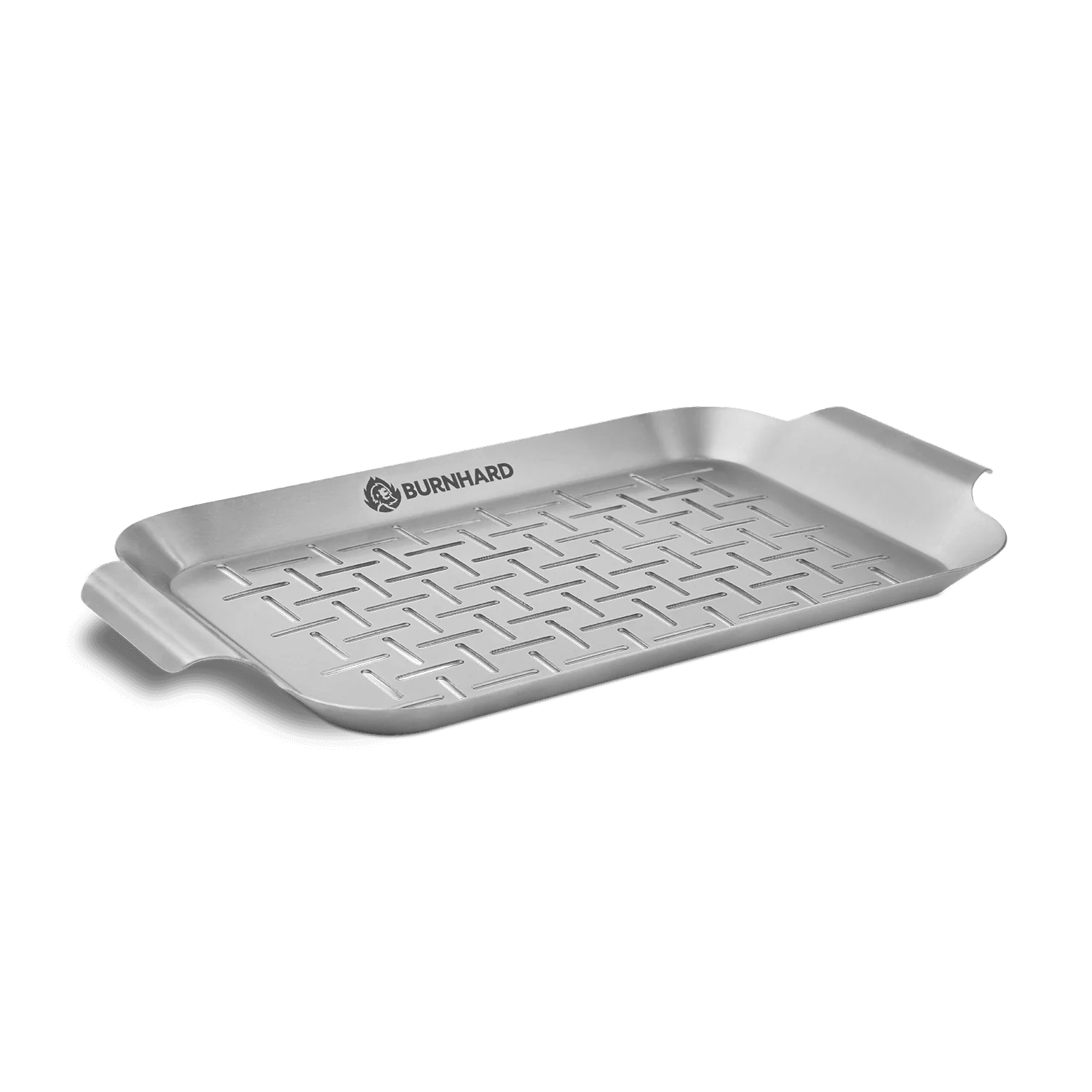 Burnhard Edelstahl Grillschale 27,5 x 19 x 2 cm