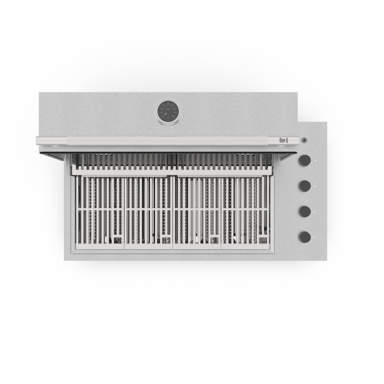 Brabura Box-Q-Einbaugrill 4-Brenner Edelstahl