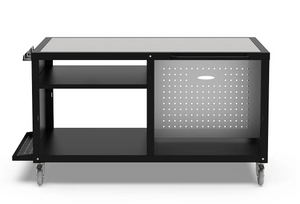 Alfa Forni Cooking Station 160 Top aus Corian in weiß