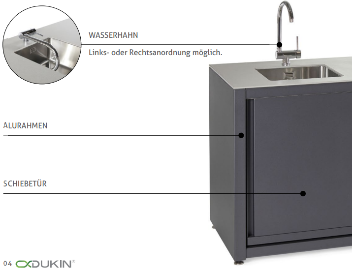 Dukin  Outdoorküche CookOUT® BLANK  135