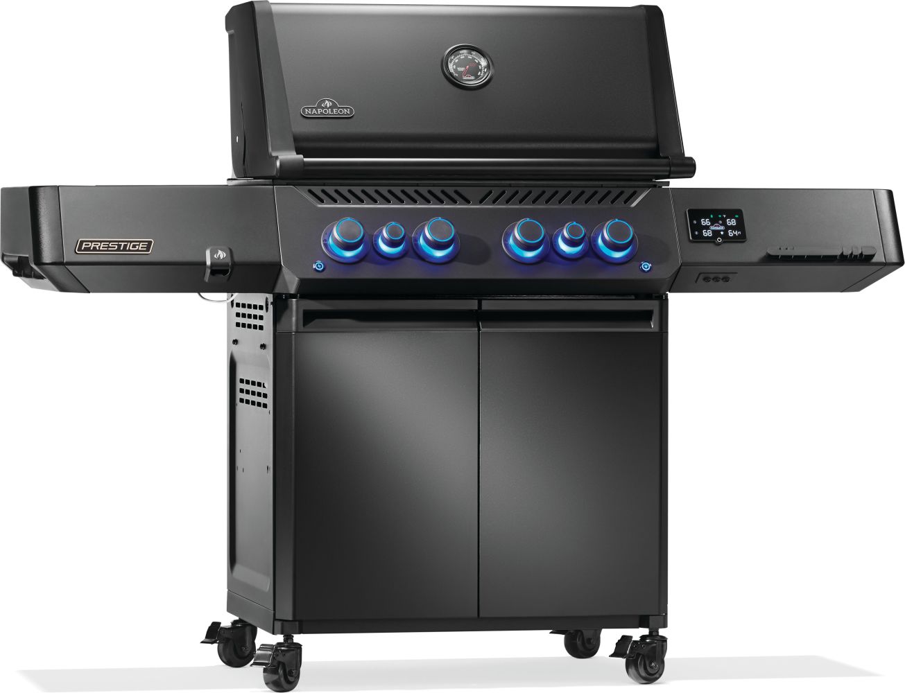 Napoleon Phantom Prestige 500, Connected, Edelstahlguss Roste, Mattschwarz | 2026