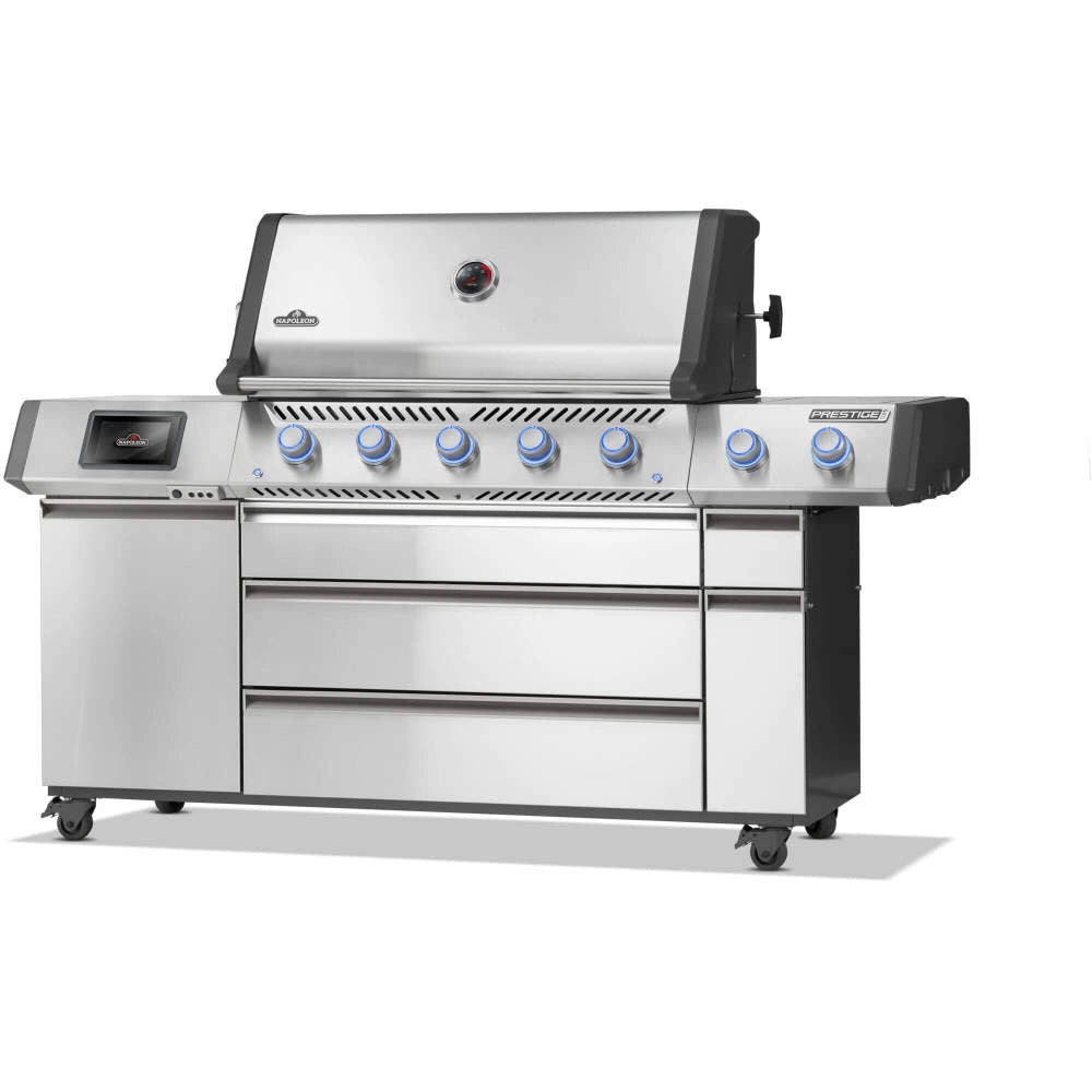 Napoleon Prestige PRO 665 Connected Gasgrill inkl. Drehspieß & elektrischer Räucherbox