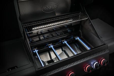 Rösle AllFlame Hero 4 Brenner Gasgrill – 50mbar