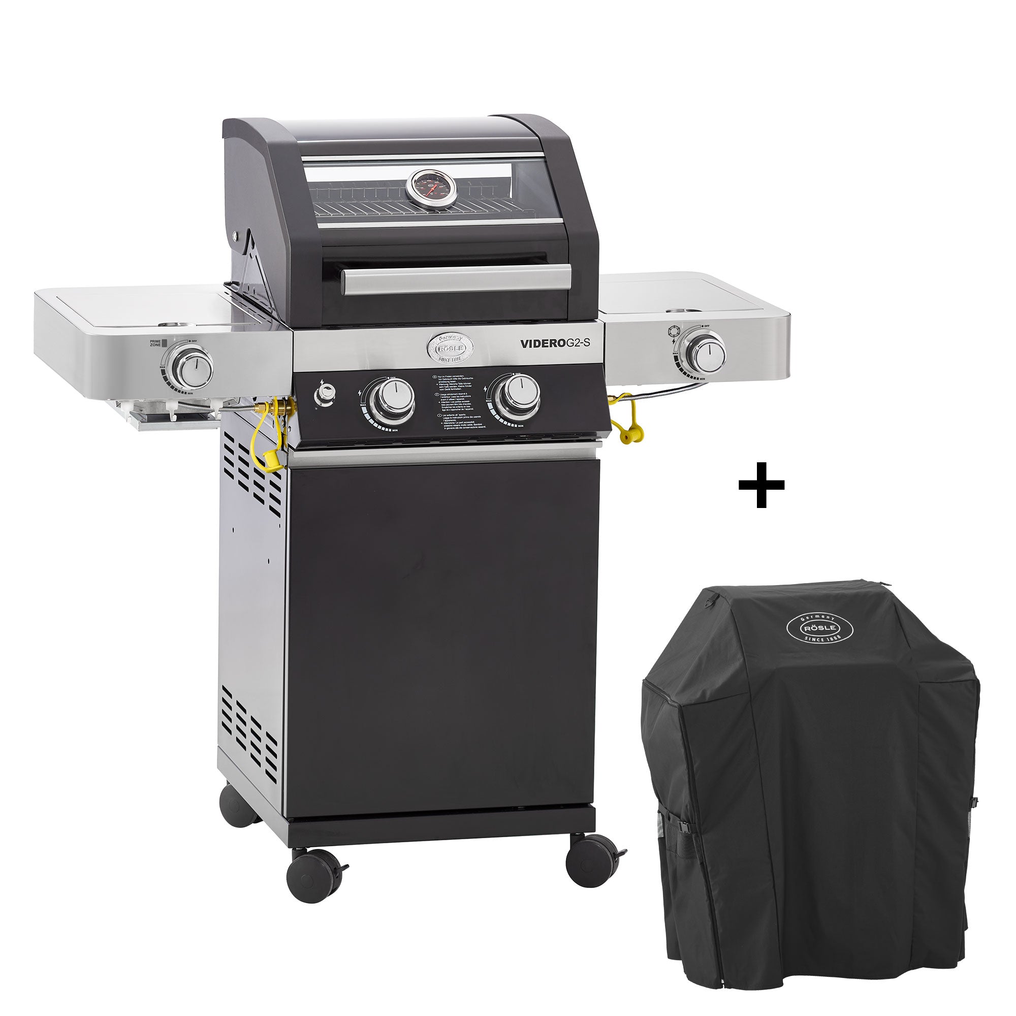 Rösle VIDERO G2-S Vario+ 50 mbar inkl. Abdeckhaube