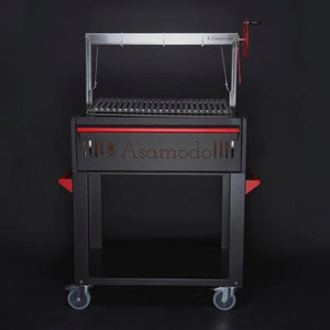 Asamodo - Der Brasa Coupé - Argentinischer Holzkohlengrill für den Balkon