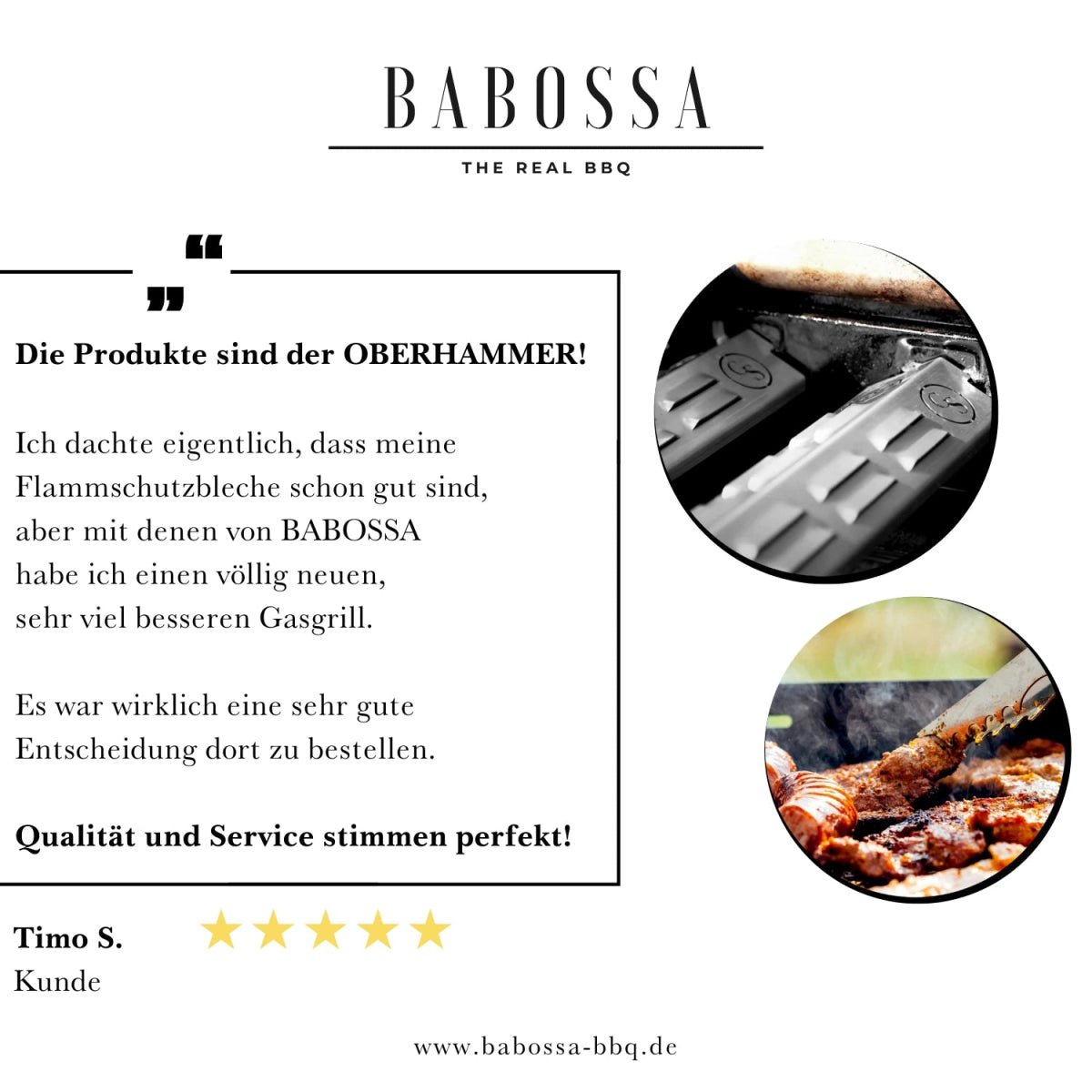 Babossa Flammschutzblech, Enders Seattle