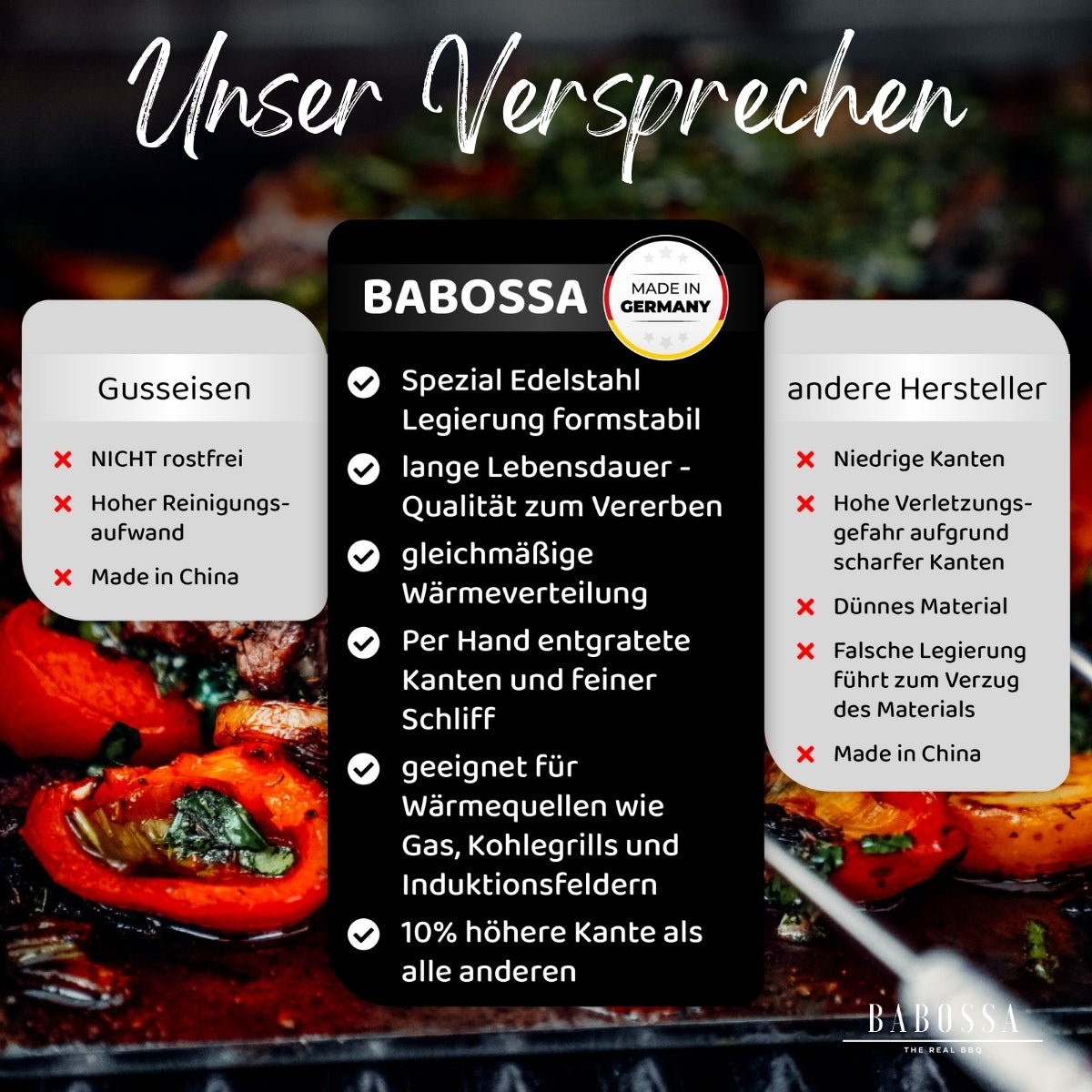 Babossa Plancha, Napoleon Rogue & Prestige PRO