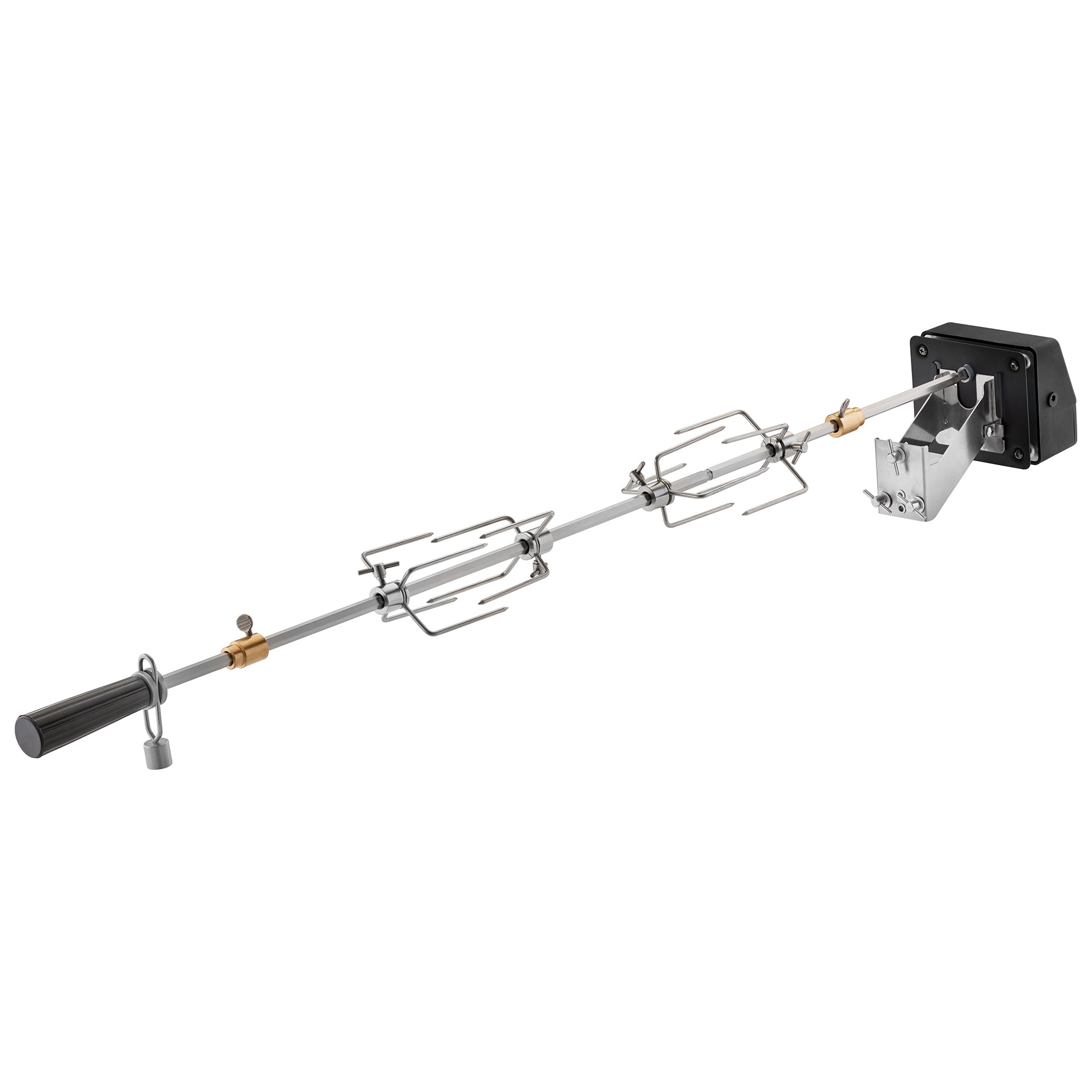 Rösle Videro Pro Smart Bundle - mit Grillplatte, Rotisserie, Räucherbox und Abdeckhaube