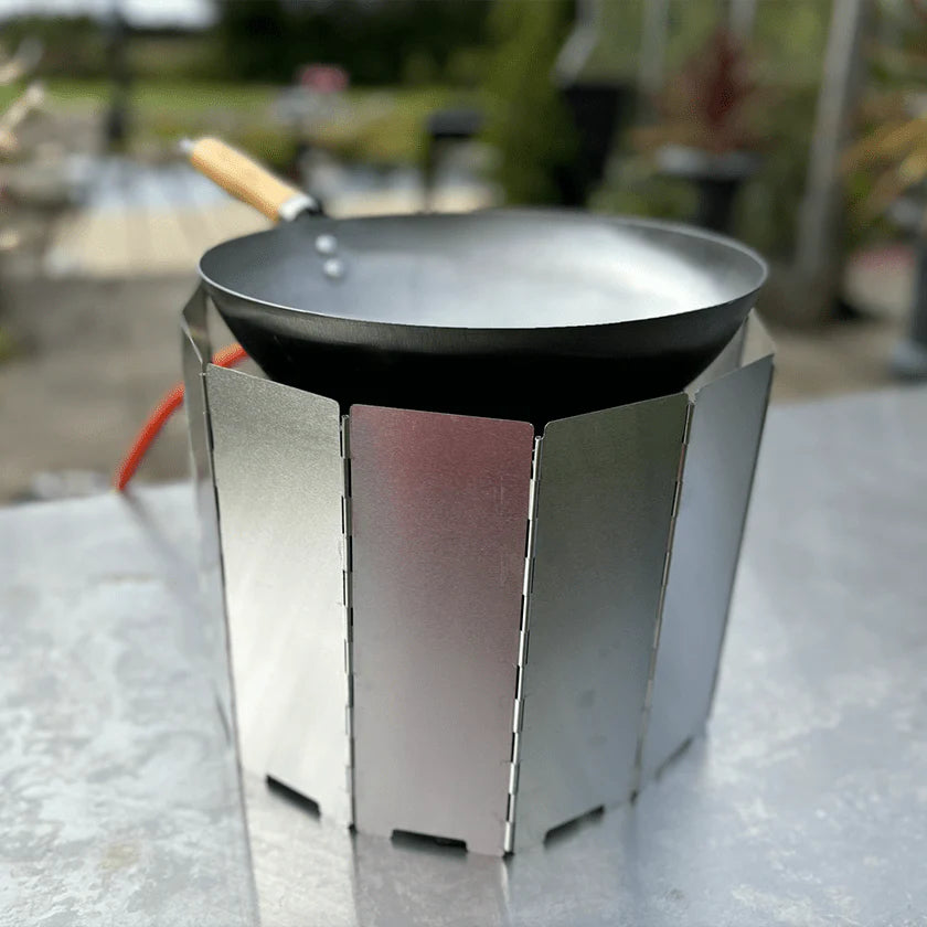 Hot Wok Windschutz
