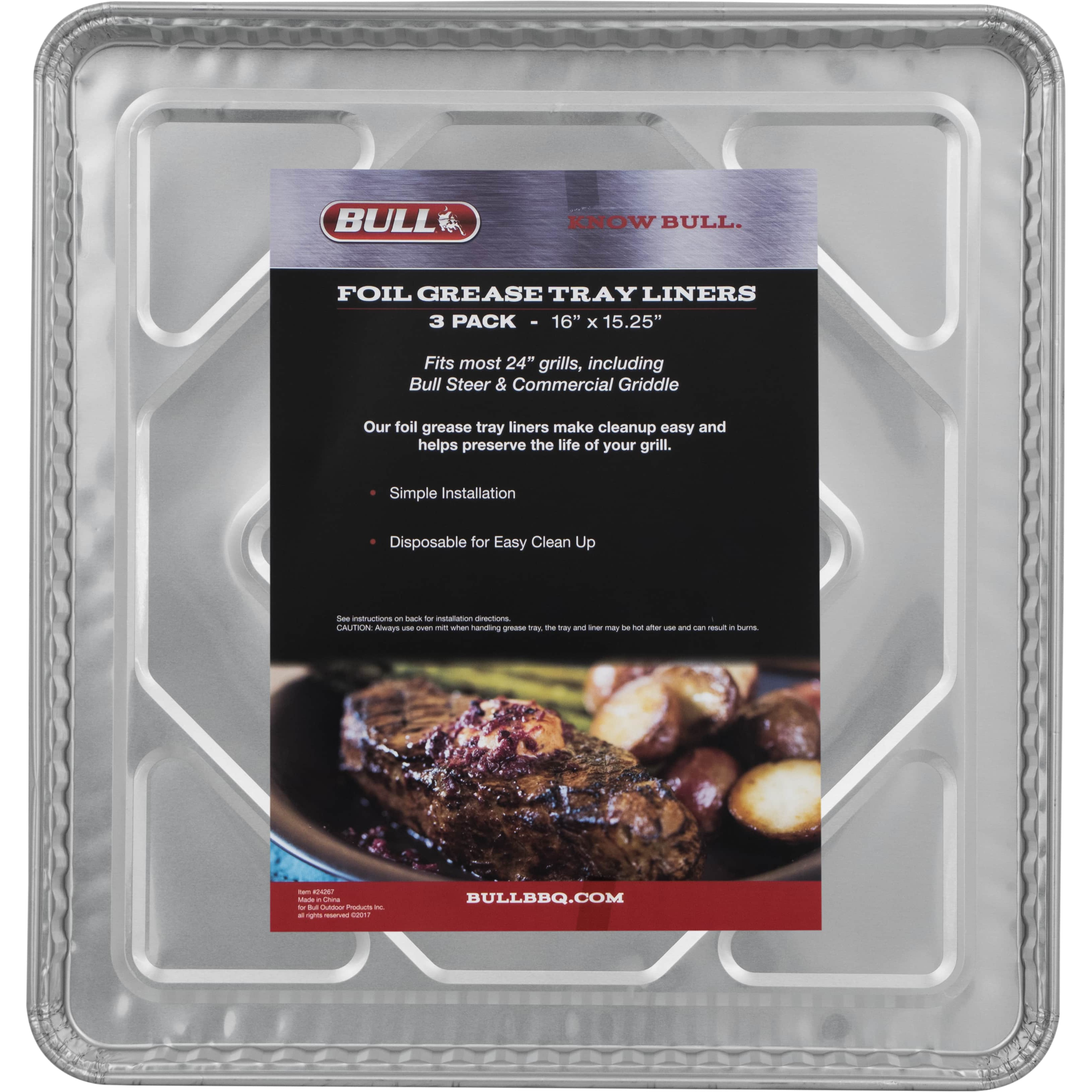 Produktbild Bull Fettauffangschale, 3Stk. Plancha & Steer