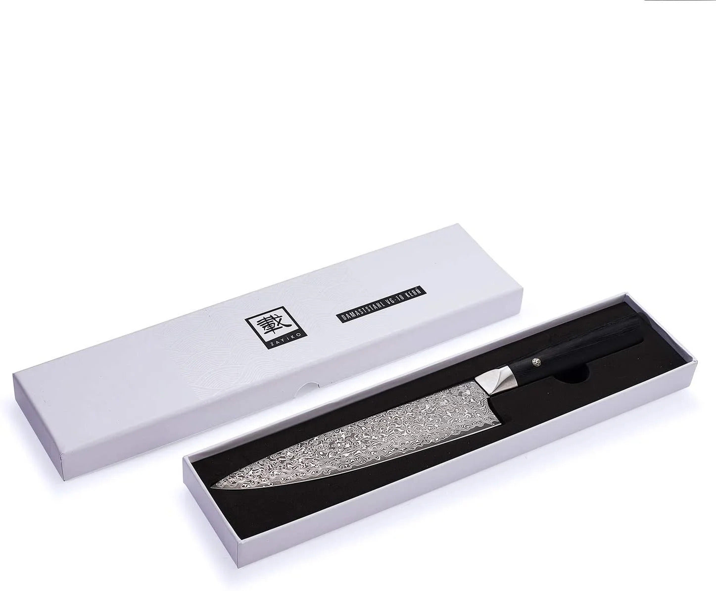 Zayiko Damast Chefmesser, "Black"-Serie